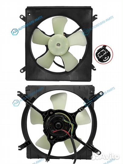 ST-59-0018 Диффузор радиатора в сборе suzuki liana