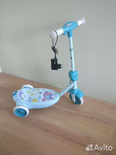 Самокат детский трехколесный бу