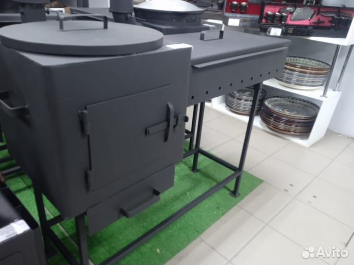 Мангал с печкой для дачи