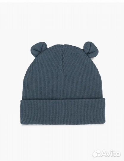 Шапка с ушками детская весна-осень 48-50