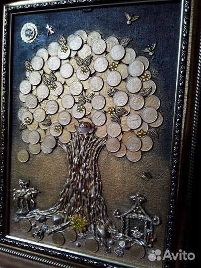 Денежное дерево картина