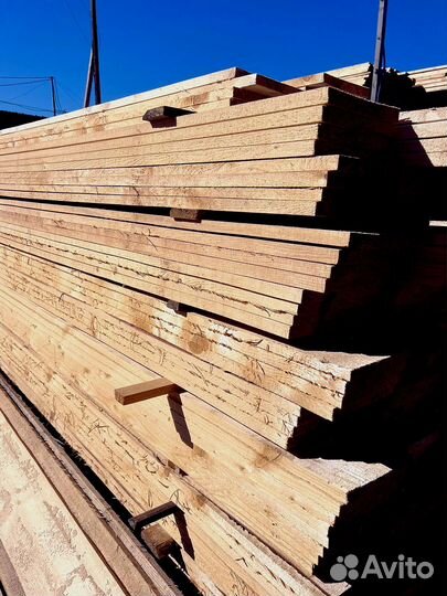 Доска обрезная 25х150х6000мм