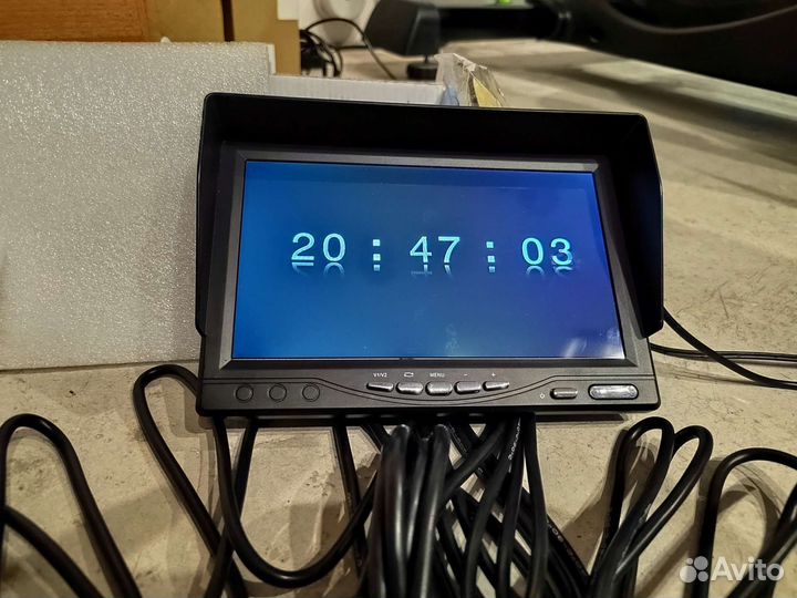 Монитор DVR и камера высокого разрешения