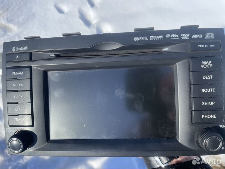 Головное устройство kia mohave