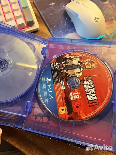 Red dead redemption 2 ps4 диск