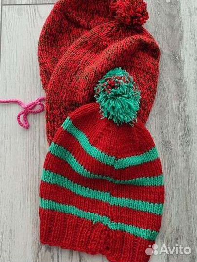 Шапка вязаная детская