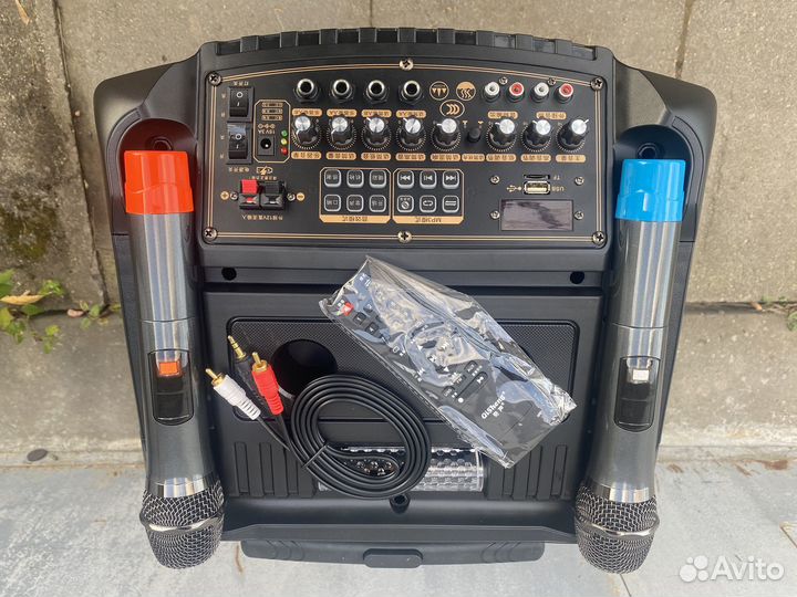 Портативная колонка караоке qisheng 651