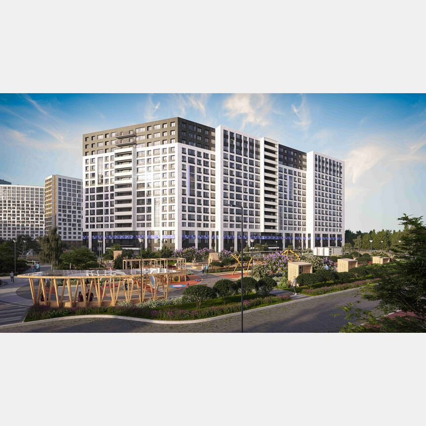 2-к. квартира, 46,1 м², 12/16 эт.
