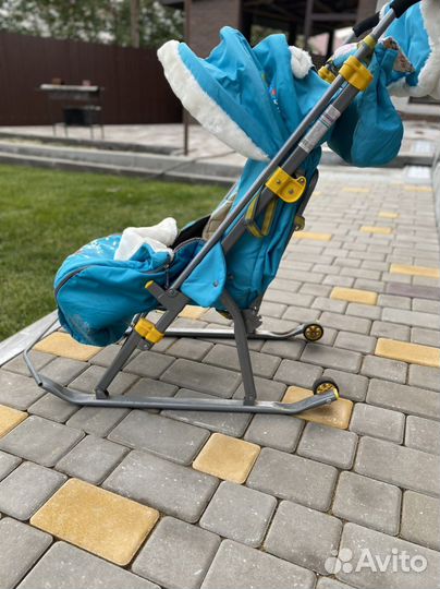 Коляска санки