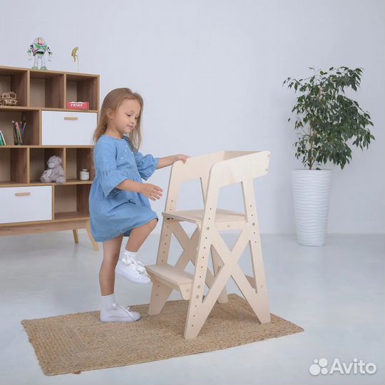 Детский растущий стул новый
