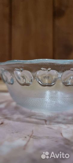 Салатница малая пиалы, розетка прозрачная