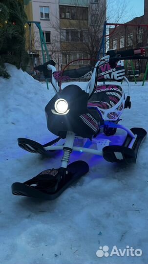Детский электроснегокат