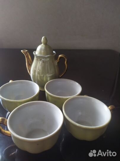 Детский кукольный сервиз фарфор винтаж СССР