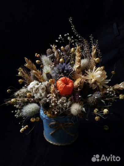 Сухоцветы в композиции