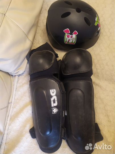 Шлем велосипедный и защита