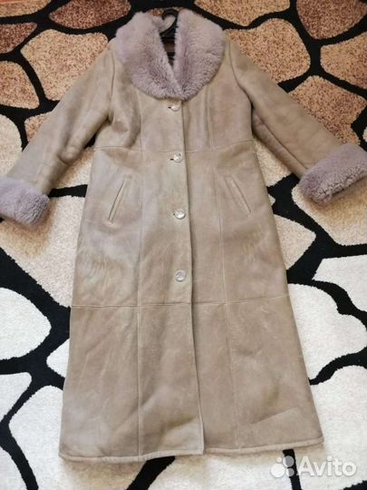 Дубленка натуральная женская 54 размер