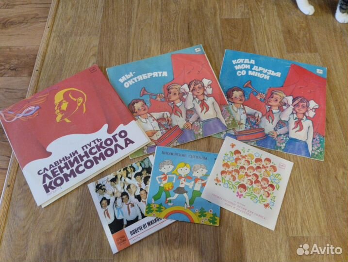 Виниловые пластинки СССР гимн пионерия