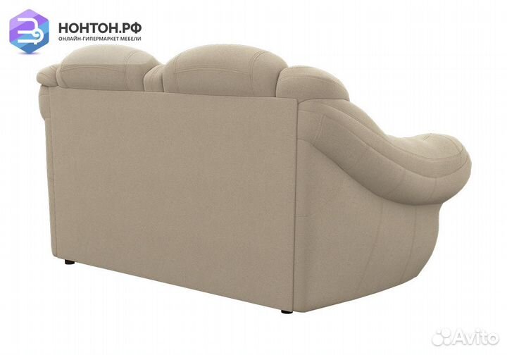 Диван дельфин 2х-местный Остин бежевый