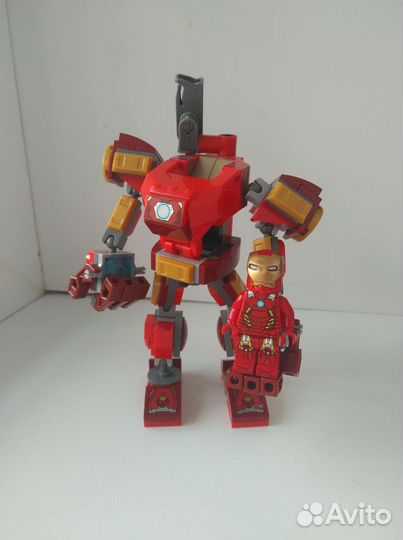 Lego марвел халкбастер