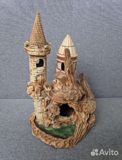 Грот замок для аквариума