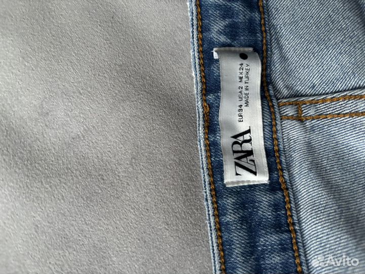 Джинсы zara 34