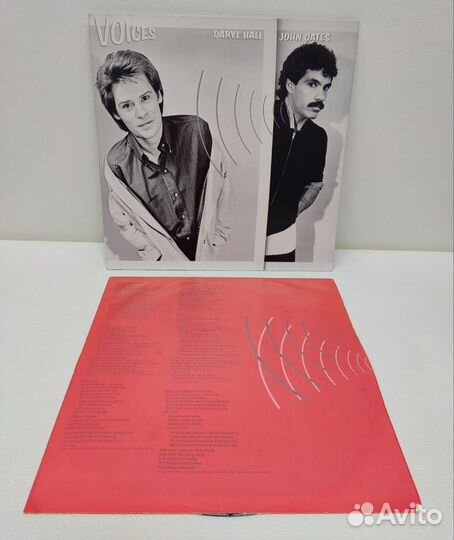 Pop Rock:Daryl Hall & John Oates LP - Voices 80 NM