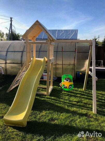 Детская площадка уличная Савушка Мастер 7