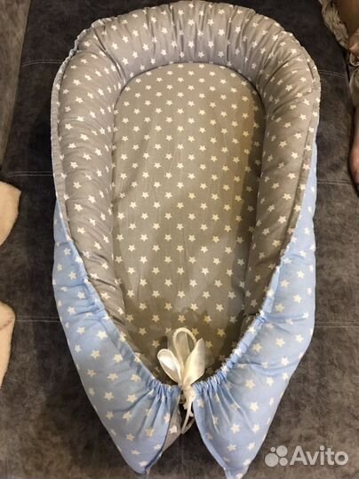 Кокон для новорожденных гнездышко