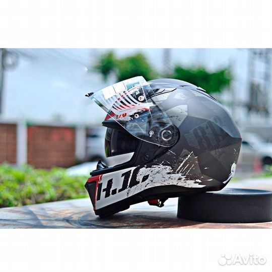 Мотошлем HJC I-70 rias MC1SF