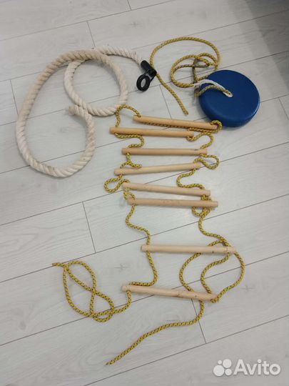 Лестница, тарзанка