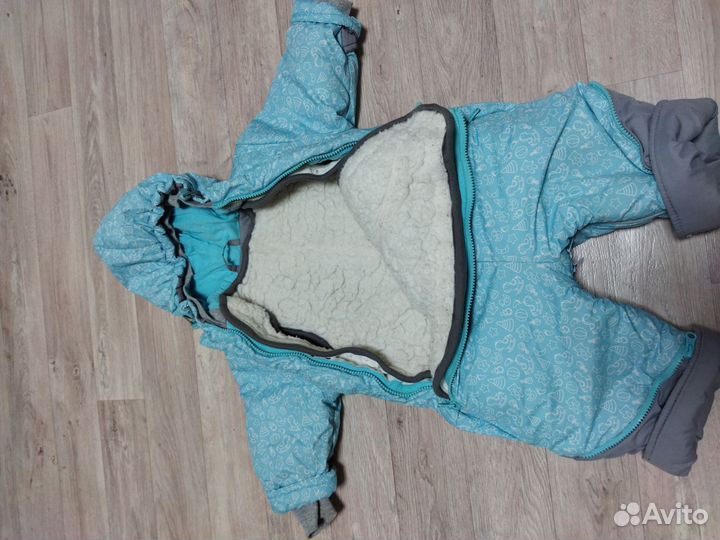 Детский комбинезон-трансформер демисезон/зима