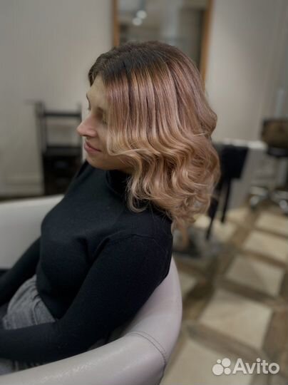 Окрашивания, укладки, стрижки