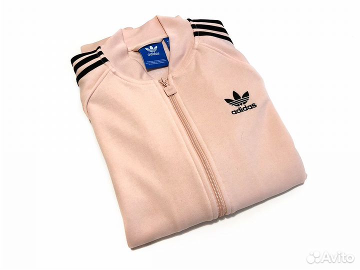 Розовая олимпийка adidas originals SST TT BR4314