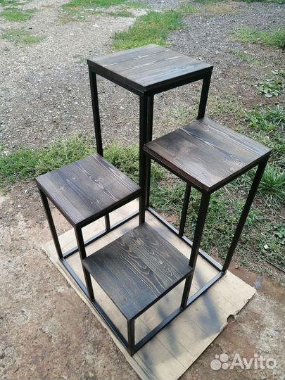 Цветочница на 4 горшка