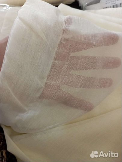 Тюль сетка 300*250, батист 150*270 новая