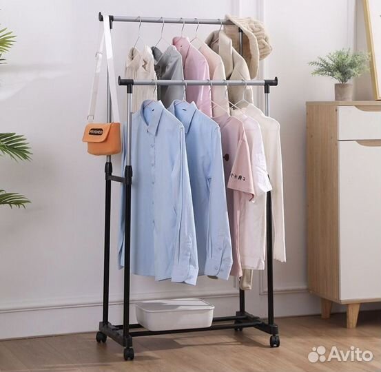 Вешалка напольная двойная