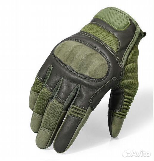 Мото перчатки cise зеленые