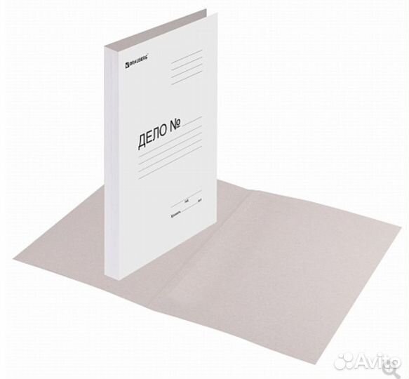 Папка Дело без металлического скоросшивателя