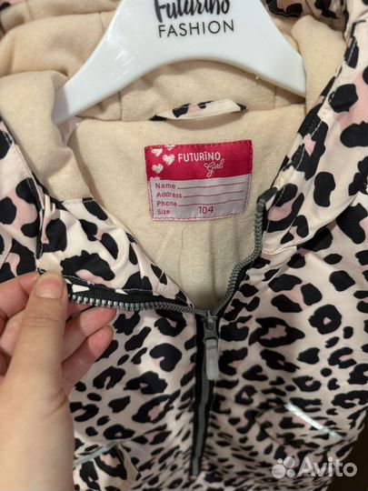 Зимний комбинезон для девочки 104