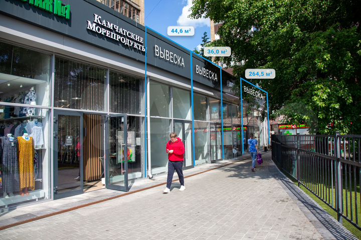 Помещение 264,5 кв.м. на трафике у метро