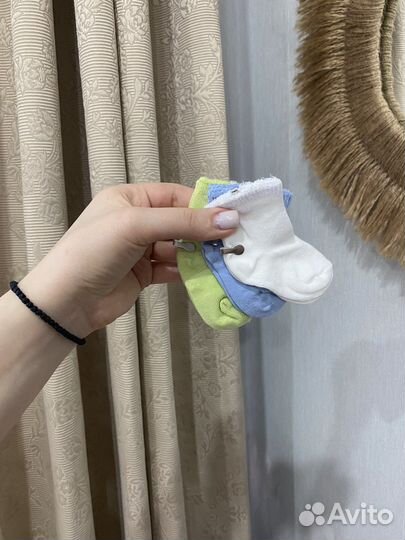 Носки для новорожденных