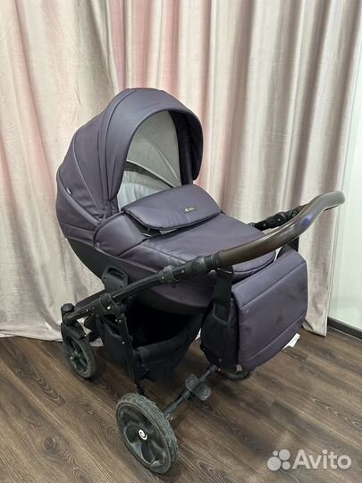 Коляска 2 в 1 эко кожа