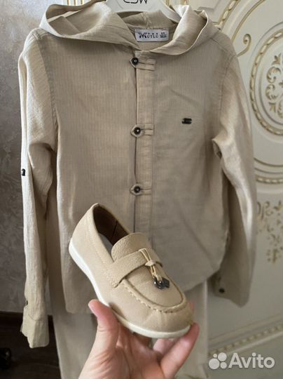 Лен костюм детский