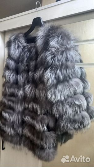 Полушубок из чернобурки