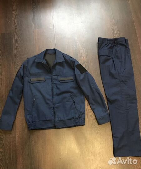 Форма офисная синяя