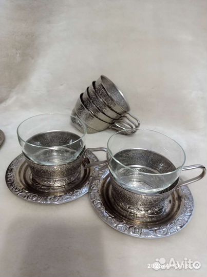 Мельхиоровые подстаканники