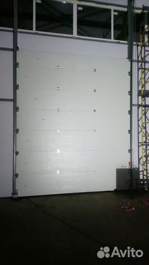 Промышленные подъемно секционные ворота