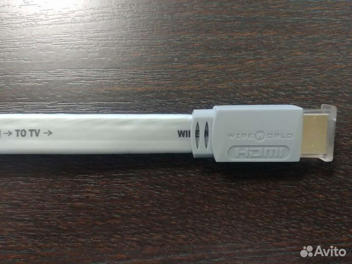 Кабель hdmi белый, wireworld island 7, дл 2 метра