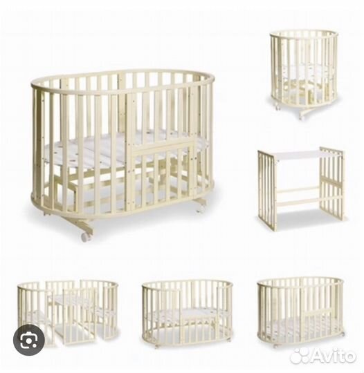 Детская кроватка трансформер 8 в 1