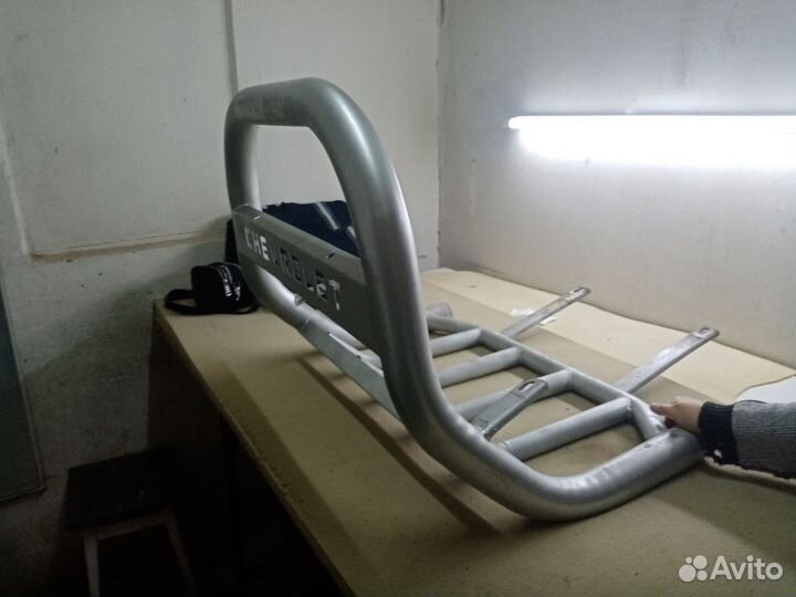 Кенгурятник на chevrolet ниву